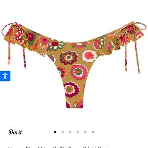 Montce Floral Bikini Bottom - Multicolor